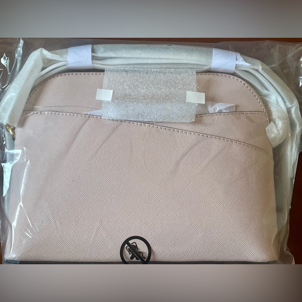 BNIP! MICHAEL KORS, Jet Set Travel Medium Dome Crossbody Bag, POWDER BLUSH 💖 - Picture 7 of 15